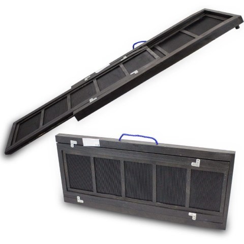 RAMPA KŁADKA PODEST PLATFORMA DLA PSA SKŁADANA DO 80 KG DREWNIANA