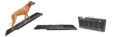 RAMPA KŁADKA PODEST PLATFORMA DLA PSA SKŁADANA DO 80 KG DREWNIANA