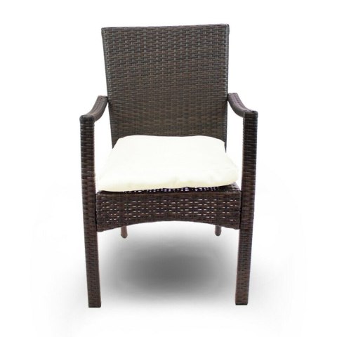 RATTANOWE KRZESŁA DO OGRODU NA TARAS LACESTONE ZESTAW 4 SZTUKI