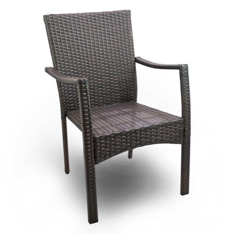 RATTANOWE KRZESŁA DO OGRODU NA TARAS LACESTONE ZESTAW 4 SZTUKI