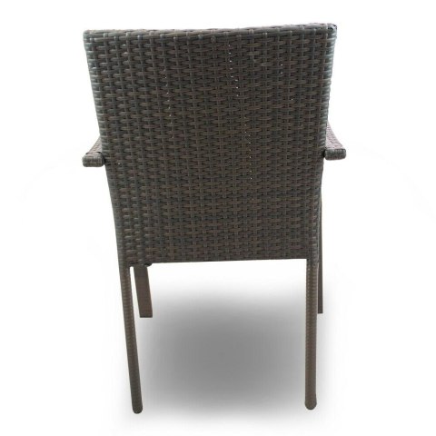 RATTANOWE KRZESŁA DO OGRODU NA TARAS LACESTONE ZESTAW 4 SZTUKI