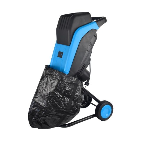 ROZDRABNIACZ OGRODOWY DO GAŁĘZI/LIŚCI 2500W Z DODATKOWYM WORKIEM ZBIORCZYM