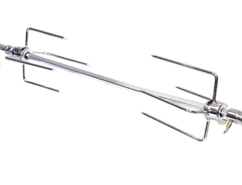 ROŻEN ELEKTRYCZNY OBROTOWY DO GRILLA ZE STALI CHROMOWANEJ BITUXX