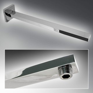 Ramię deszczownicy prostokątne ścienne 38cm