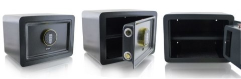 SEJF BIUROWY DOMOWY KASETKA ELEKTRONICZNY NA SZYFR + 2 KLUCZE