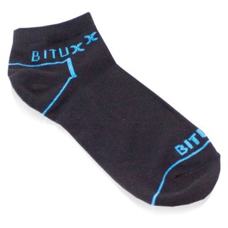 SKARPETKI ROBOCZE BITUXX WZMACNIANE ZESTAW 6 PAR CZARNE ROZM 47-50