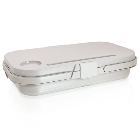 SKŁADANY KOSZ PIKNIKOWY NA ZAKUPY LEKKI 16L Z POKRYWKĄ WIELOFUNKCYJNY