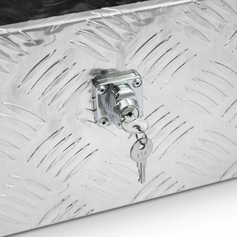 SKRZYNIA SKRZYNKA NA NARZĘDZIA BITUXX ALUMINIOWA 120L ZAMYKANA