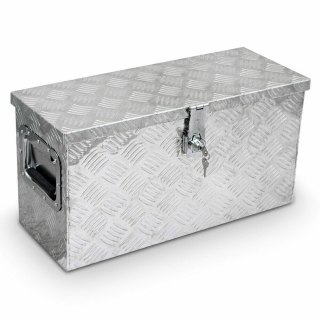 SKRZYNIA SKRZYNKA NA NARZĘDZIA BITUXX ALUMINIOWA 40 L ZAMYKANA