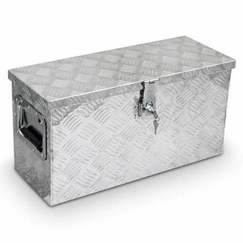 SKRZYNIA SKRZYNKA NA NARZĘDZIA BITUXX ALUMINIOWA 40 L ZAMYKANA