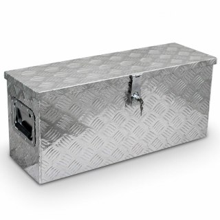 SKRZYNIA SKRZYNKA NA NARZĘDZIA BITUXX ALUMINIOWA 60L ZAMYKANA