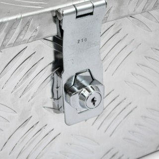 SKRZYNIA SKRZYNKA NA NARZĘDZIA BITUXX ALUMINIOWA 60L ZAMYKANA