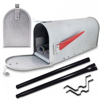 SKRZYNKA NA LISTY AMERYKAŃSKA POCZTOWA + FLAGA METALOWA HIT SEZONU