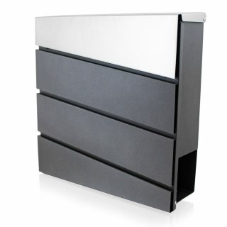 SKRZYNKA NA LISTY POCZTOWA STAL NIERDZEWNA NOWOCZESNY DESIGN BITUXX