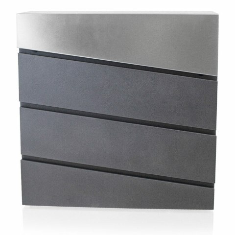 SKRZYNKA NA LISTY POCZTOWA STAL NIERDZEWNA NOWOCZESNY DESIGN BITUXX