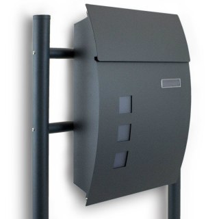 SKRZYNKA POCZTOWA NA LISTY Z GAZETNIKIEM NA GAZETY PRASĘ WOLNOSTOJĄCA