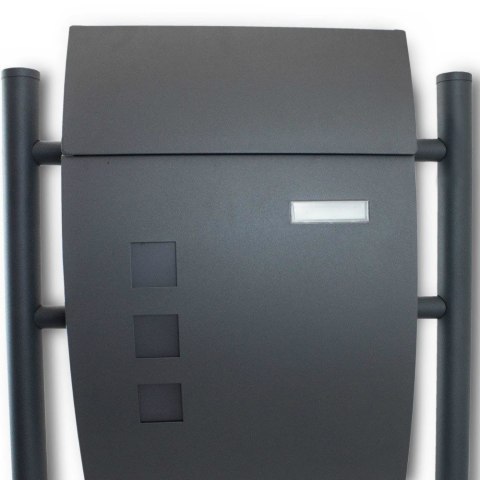 SKRZYNKA POCZTOWA NA LISTY Z GAZETNIKIEM NA GAZETY PRASĘ WOLNOSTOJĄCA