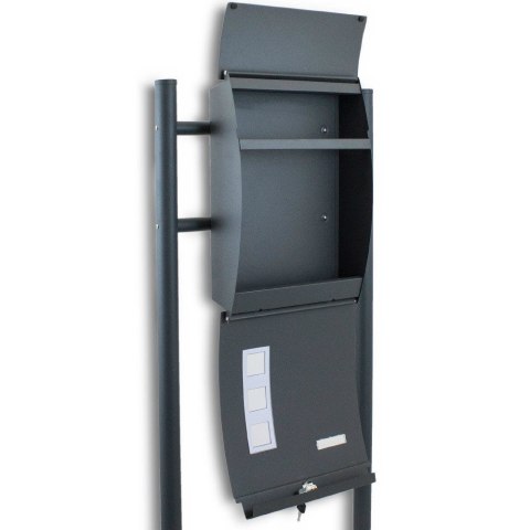 SKRZYNKA POCZTOWA NA LISTY Z GAZETNIKIEM NA GAZETY PRASĘ WOLNOSTOJĄCA