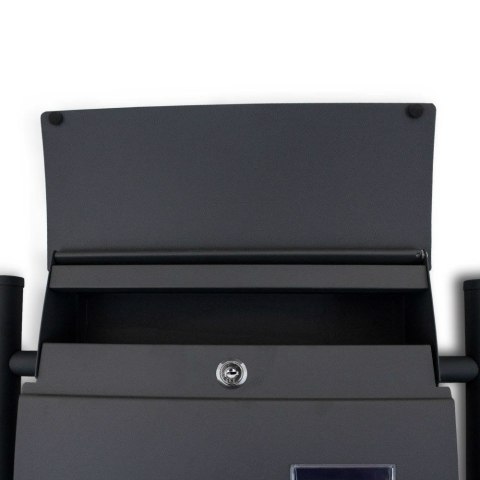 SKRZYNKA POCZTOWA NA LISTY Z GAZETNIKIEM NA GAZETY PRASĘ WOLNOSTOJĄCA