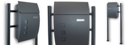 SKRZYNKA POCZTOWA NA LISTY Z GAZETNIKIEM NA GAZETY PRASĘ WOLNOSTOJĄCA