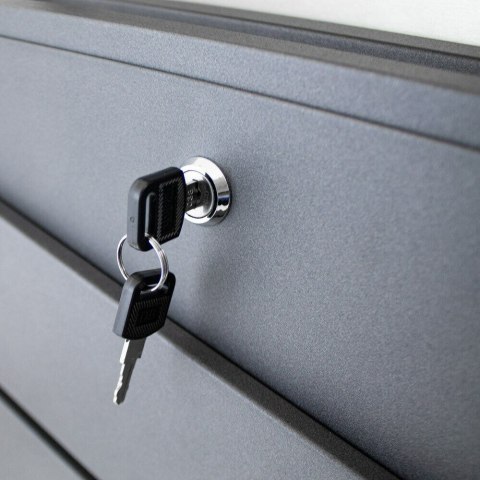 SKRZYNKA POCZTOWA NA LISTY Z GAZETNIKIEM PODWÓJNA WOLNOSTOJĄCA