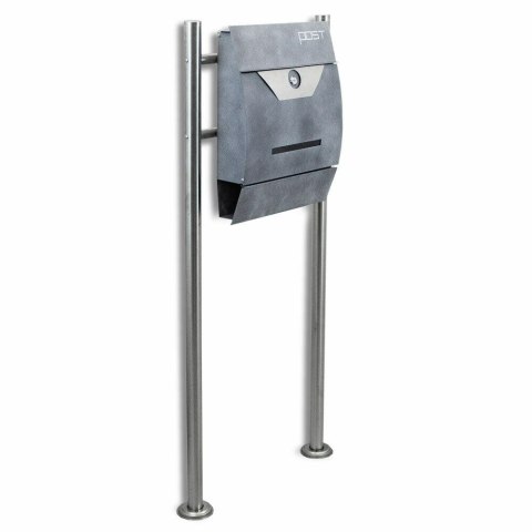 SKRZYNKA POCZTOWA STOJĄCA BETONOWA POST DUŻA 1 OKIENKO WGLĄDOWE MODNY DESING