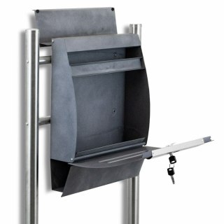 SKRZYNKA POCZTOWA STOJĄCA BETONOWA POST DUŻA 1 OKIENKO WGLĄDOWE MODNY DESING