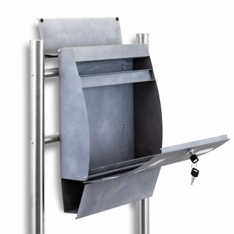 SKRZYNKA POCZTOWA STOJĄCA BETONOWA POST DUŻA 3 OKIENKA MODNY DESING