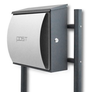 SKRZYNKA POCZTOWA WOLNOSTOJĄCA NA LISTY PRASĘ Z GAZETNIKIEM STOJAK