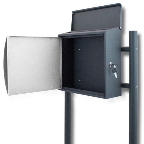 SKRZYNKA POCZTOWA WOLNOSTOJĄCA NA LISTY PRASĘ Z GAZETNIKIEM STOJAK