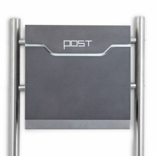 SKRZYNKA POCZTOWA Z GAZETNIKIEM + NOGI STOJĄCA STOJAK NA LISTY