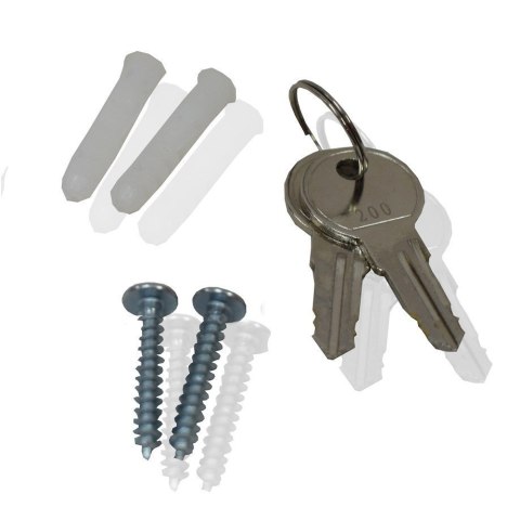 SKRZYNKA SEJF SZAFKA NA KLUCZE 20 HACZYKÓW BITUXX ZAMYKANA NA KLUCZ