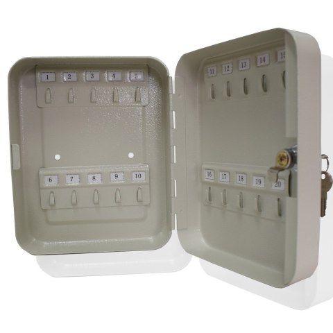 SKRZYNKA SEJF SZAFKA NA KLUCZE 20 HACZYKÓW BITUXX ZAMYKANA NA KLUCZ