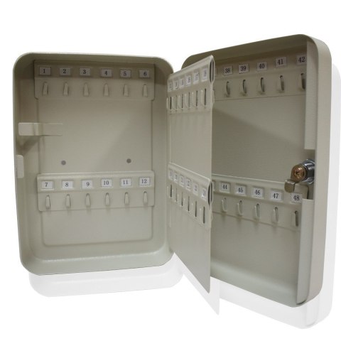 SKRZYNKA SEJF SZAFKA NA KLUCZE BITUXX 48 HACZYKÓW ZAMYKANA NA KLUCZ