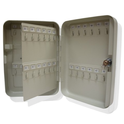 SKRZYNKA SEJF SZAFKA NA KLUCZE BITUXX 48 HACZYKÓW ZAMYKANA NA KLUCZ