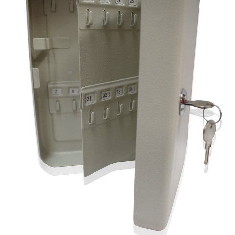 SKRZYNKA SEJF SZAFKA NA KLUCZE BITUXX 48 HACZYKÓW ZAMYKANA NA KLUCZ