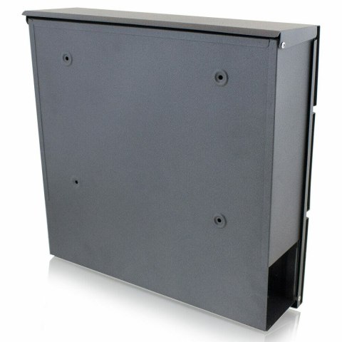 SOLIDNA SKRZYNKA POCZTOWA NA LISTY + GAZETNIK STYL NOWOCZESNY