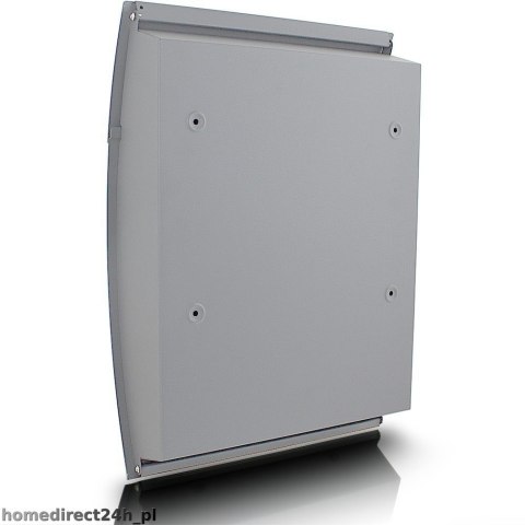 SOLIDNA SKRZYNKA POCZTOWA NA LISTY JASNOSZARA NAŚCIENNA ORYGINALNA