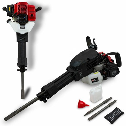 SPALINOWY MŁOT WYBURZENIOWY BITUXX Z DŁUTEM W ZESTAWIE 2,5HP