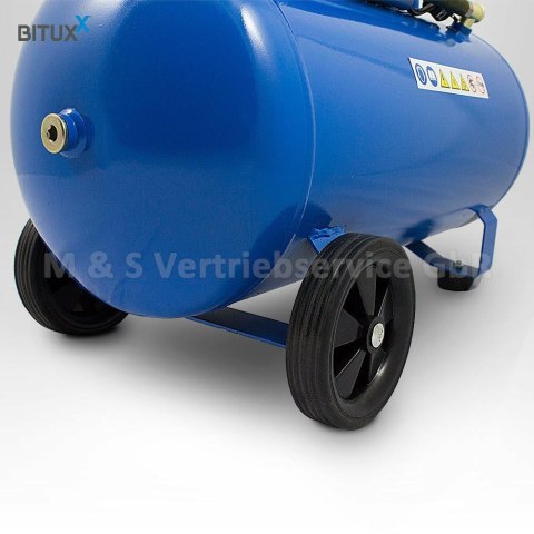 SPRĘŻARKA BITUXX O DUŻEJ MOCY 1500W TŁOKOWA 8 BAR 50L MANOMETRY