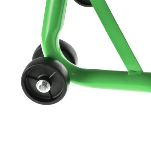 STOJAK UCHWYT DO MOTORU PRZÓD TYŁ ZESTAW ZIELONY PODNOŚNIK MOTOCYKLOWY