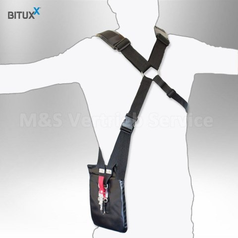 SZELKI DO KOSY SPALINOWEJ UPRZĄŻ BITUXX UNIWERSALNE PAS NA RAMIĘ