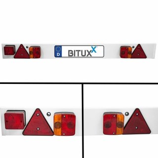 TABLICA REJESTRACYJNA DO PRZYCZEPY BELKA LISTWA ŚWIETLNA Z KABLEM