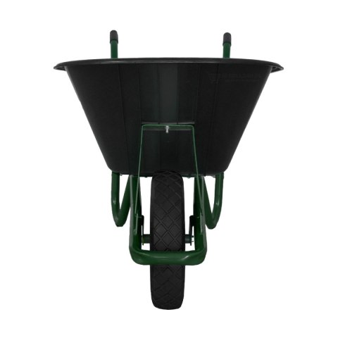 TACZKA BUDOWLANA OGRODOWA PVC 100L Z CZARNYM KOŁEM PU