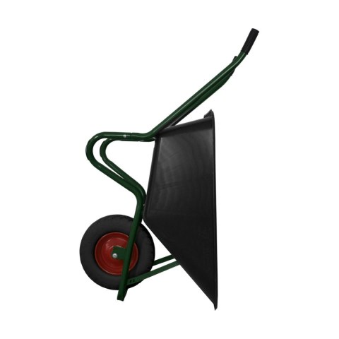 TACZKA BUDOWLANA OGRODOWA PVC 100L Z CZARNYM KOŁEM PU