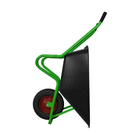 TACZKA BUDOWLANA OGRODOWA PVC 100L Z CZARNYM KOŁEM