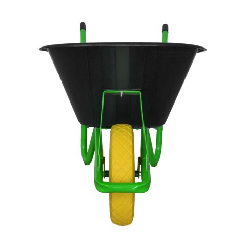 TACZKA OGRODOWA BUDOWLANA 100L 250KG MISA PVC Z ŻÓTYM KOŁEM PU