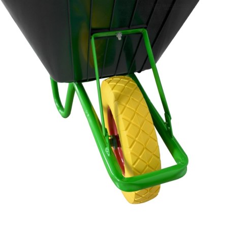 TACZKA OGRODOWA BUDOWLANA 100L 250KG MISA PVC Z ŻÓTYM KOŁEM PU