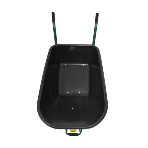 TACZKA OGRODOWA BUDOWLANA 100L 250KG MISA PVC Z ŻÓTYM KOŁEM PU