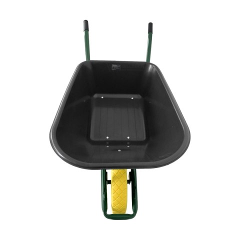 TACZKA OGRODOWA BUDOWLANA 100L 250KG MISA PVC Z ŻÓTYM KOŁEM PU